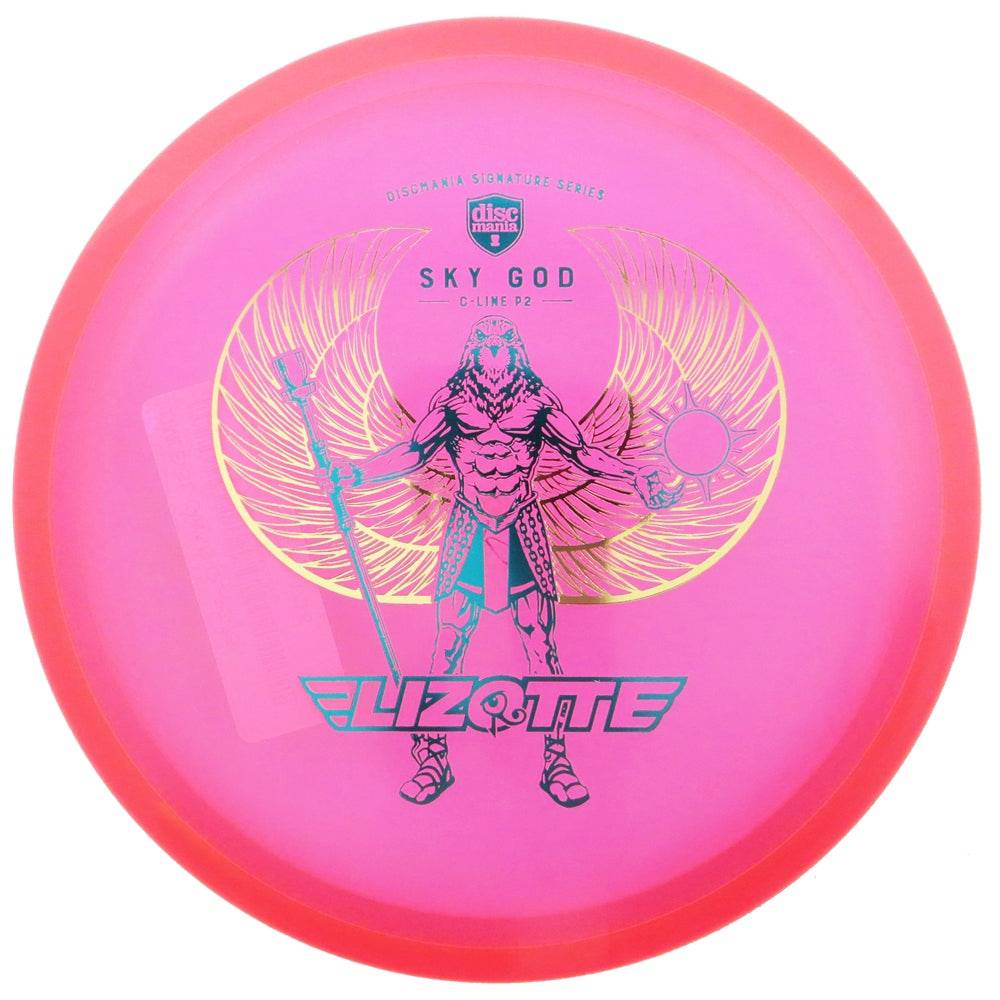Discmania Golf Disc 173-175g Discmania Limited Edition Signature Simon Lizotte Golden Wings Sky God C-Line P2 Pro Putter Golf Disc