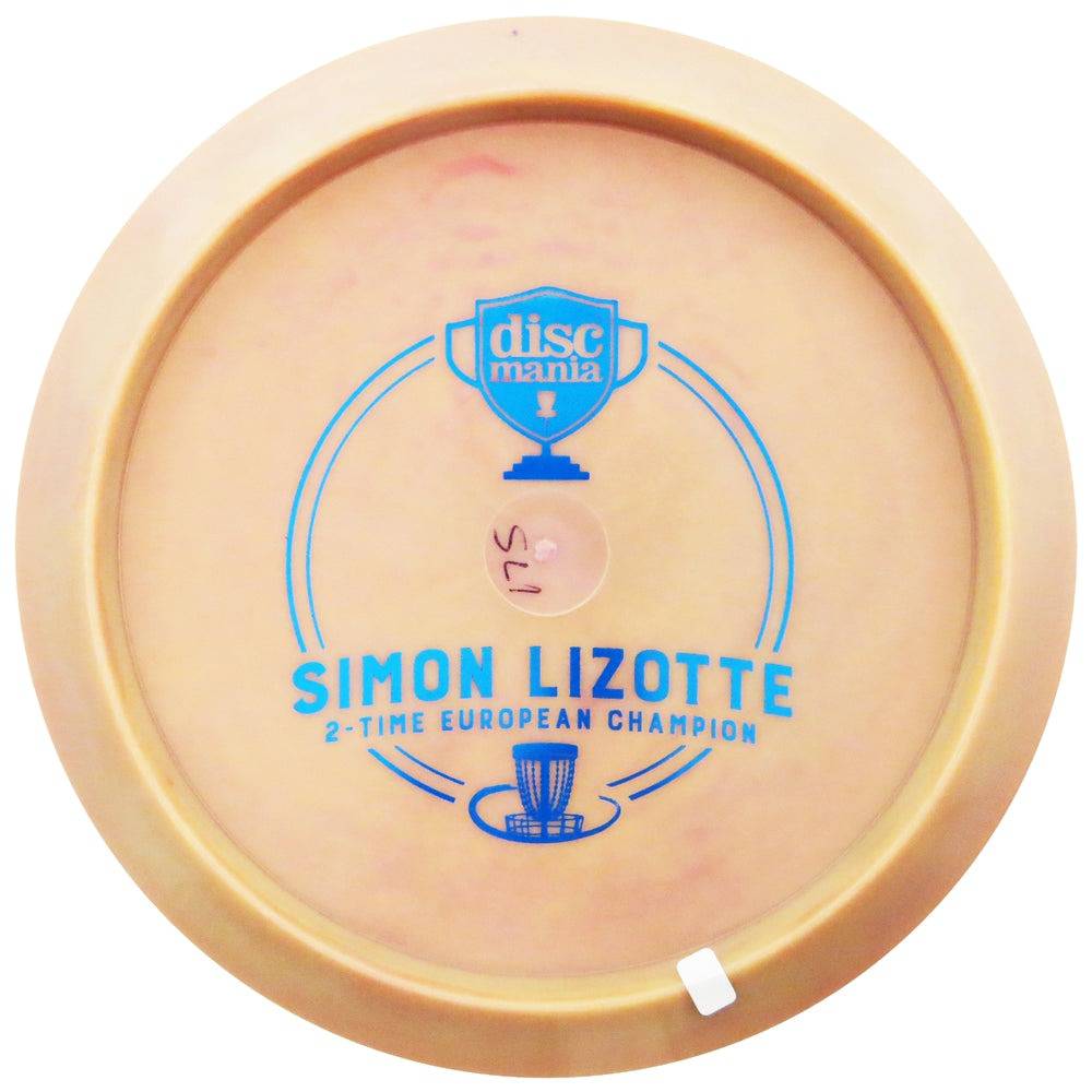 Discmania Golf Disc 173-175g Discmania Limited Edition Triumph Series Simon Lizotte 2X European Champion Bottom Stamp Swirly S-Line FD3 Fairway Driver Golf Disc