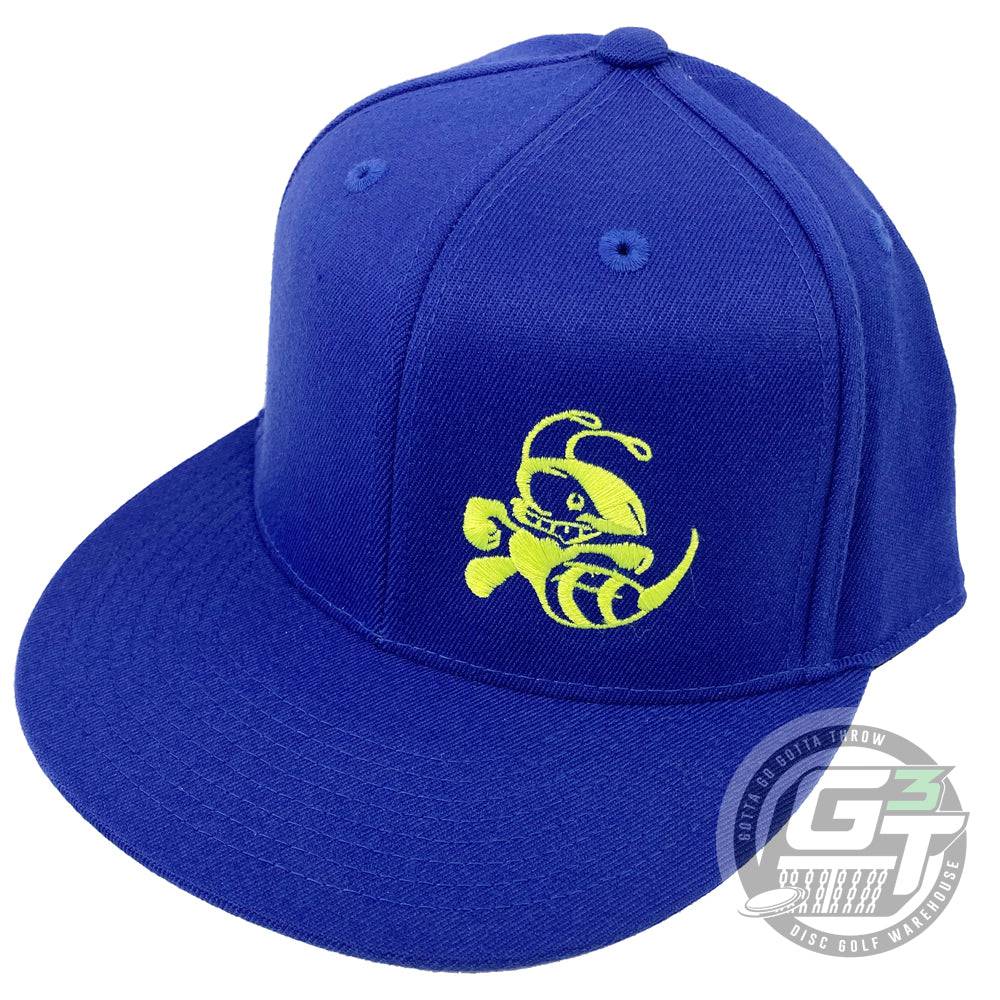 Discraft Apparel S/M / Royal Blue / Yellow Discraft Embroidered Buzzz Logo Flexfit Disc Golf Hat