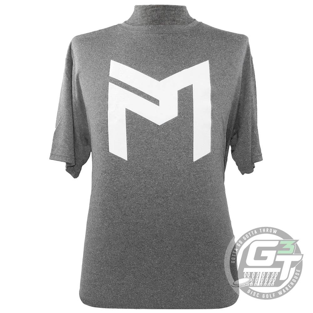 Discraft Apparel M / Gray Discraft Paul McBeth PM Logo Short Sleeve Performance Disc Golf T-Shirt
