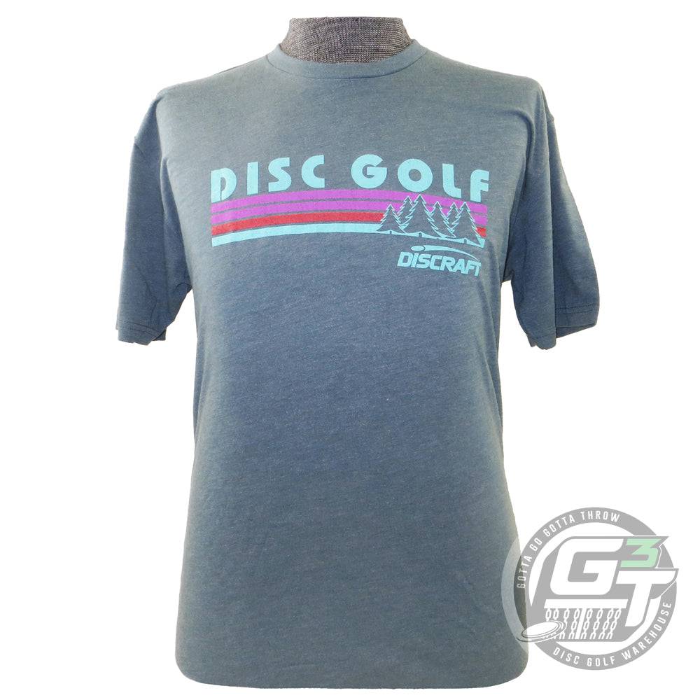 Discraft Apparel M / Blue Discraft Retro Short Sleeve Disc Golf T-Shirt