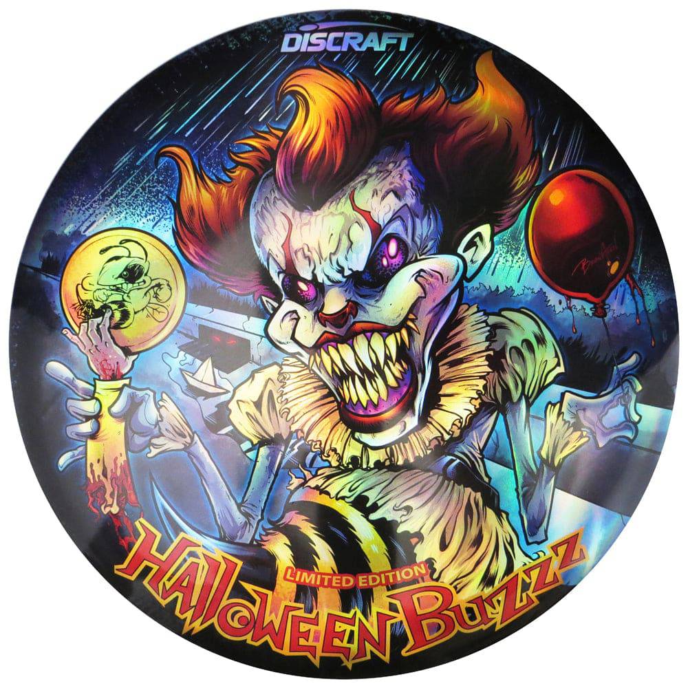 Discraft Golf Disc Discraft Limited Edition 2019 Halloween Full Foil SuperColor ESP Buzzz Midrange Golf Disc