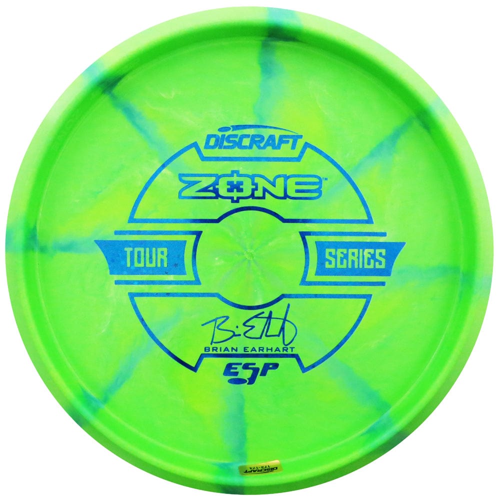 Discraft Limited Edition 2019 Tour Series Brian Earhart Understamp Swirl ESP Zone Putter Golf Disc