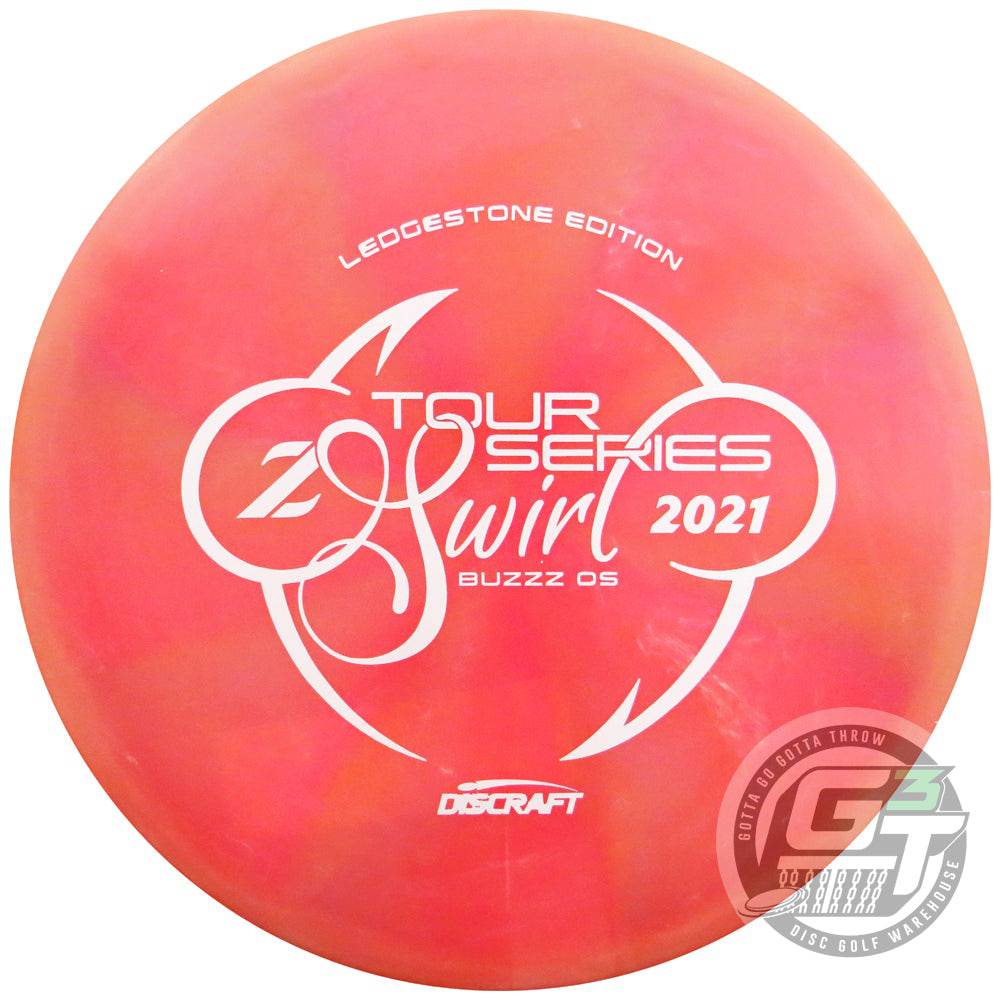 Discraft Golf Disc Discraft Limited Edition 2021 Ledgestone Open Swirly Elite Z Buzzz OS Midrange Golf Disc