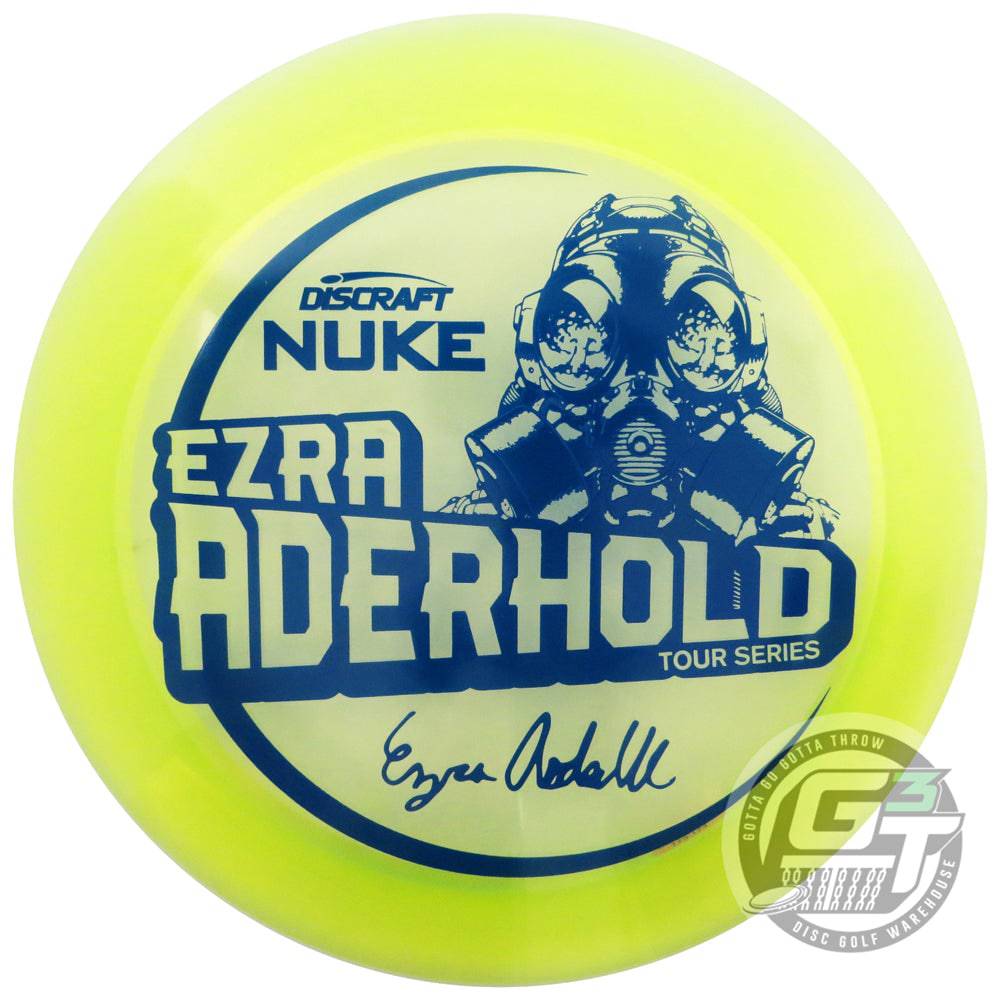 Discraft Golf Disc Discraft Limited Edition 2021 Tour Series Ezra Aderhold Metallic Tour Z Nuke Distance Driver Golf Disc