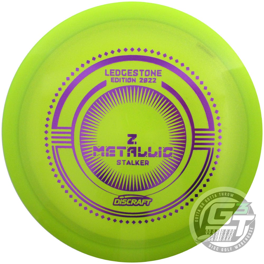 Discraft Golf Disc Discraft Limited Edition 2022 Ledgestone Open Metallic Elite Z Stalker Fairway Driver Golf Disc