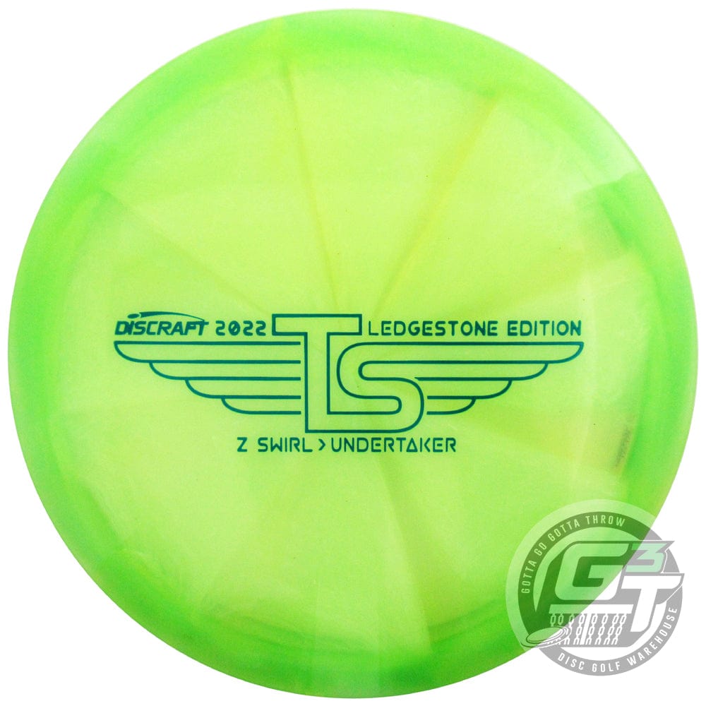 Discraft Golf Disc Discraft Limited Edition 2022 Ledgestone Open Swirl Elite Z Undertaker Distance Driver Golf Disc