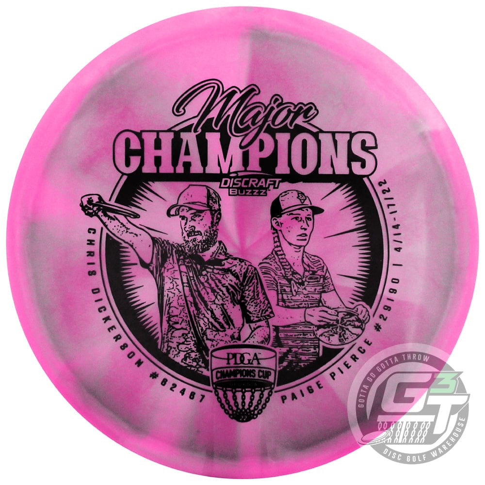 Discraft Golf Disc Discraft Limited Edition 2022 PDGA Champions Cup Commemorative Special Blend Buzzz Midrange Golf Disc