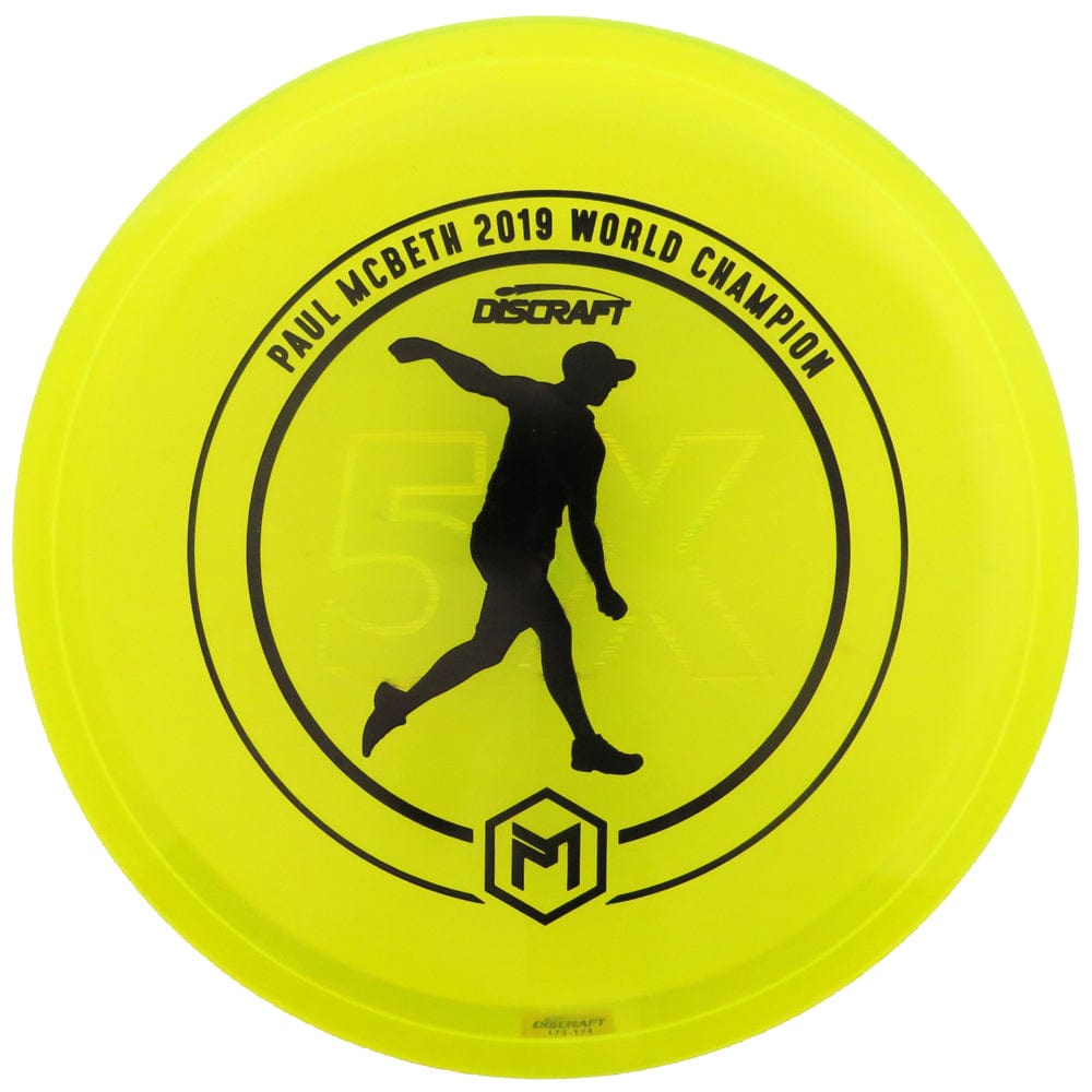 Discraft Golf Disc Discraft Limited Edition Paul McBeth 5X World Champion CryZtal Z Luna Putter Golf Disc