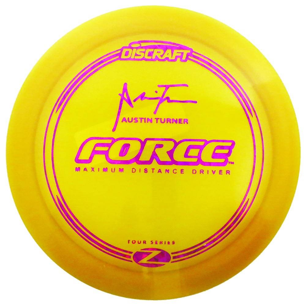 Discraft Golf Disc Discraft Limited Edition Tour Series Signature Austin Turner Elite Z Force Distance Driver Golf Disc