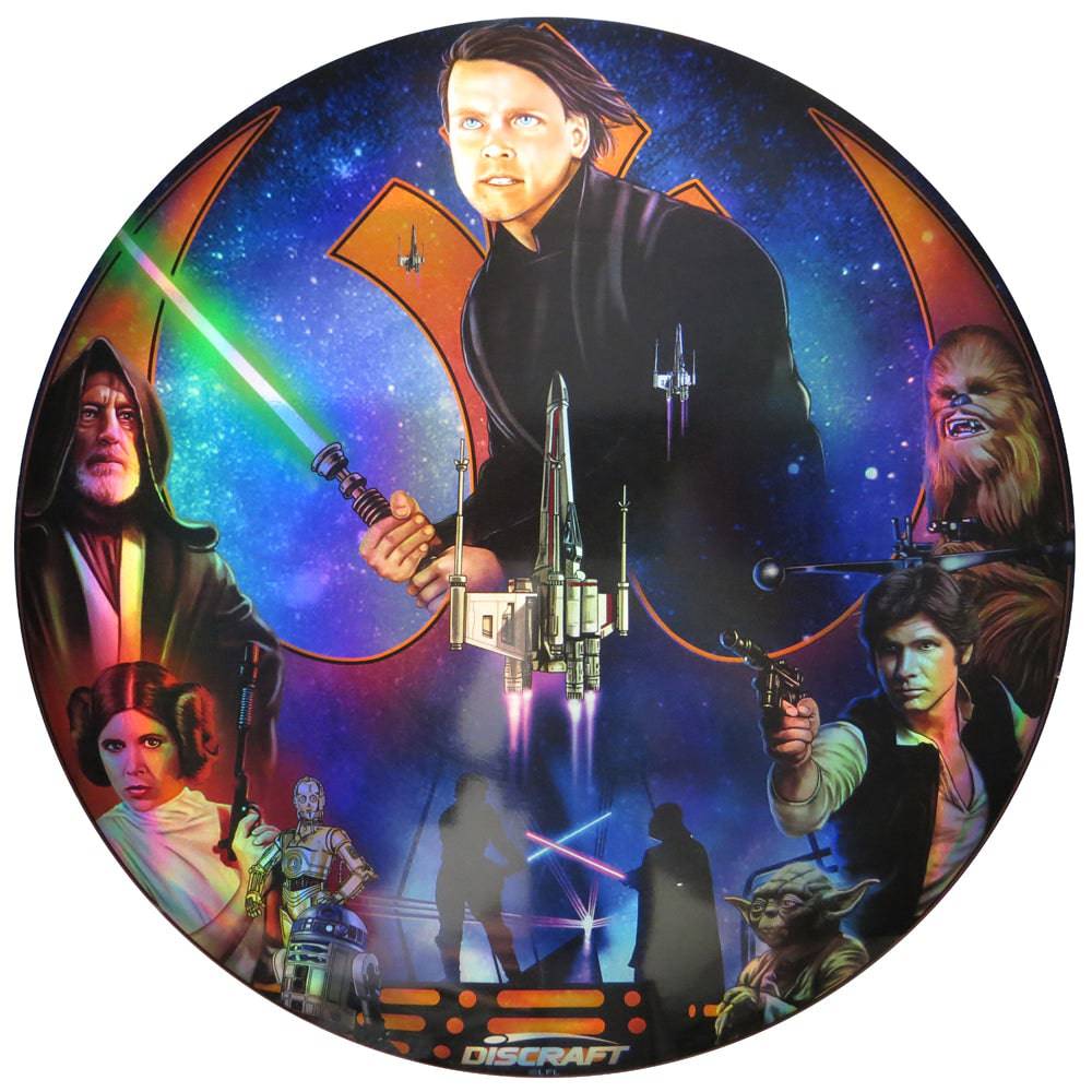 Discraft Golf Disc Discraft Star Wars Light Side Collage Full Foil SuperColor ESP Buzzz Midrange Golf Disc