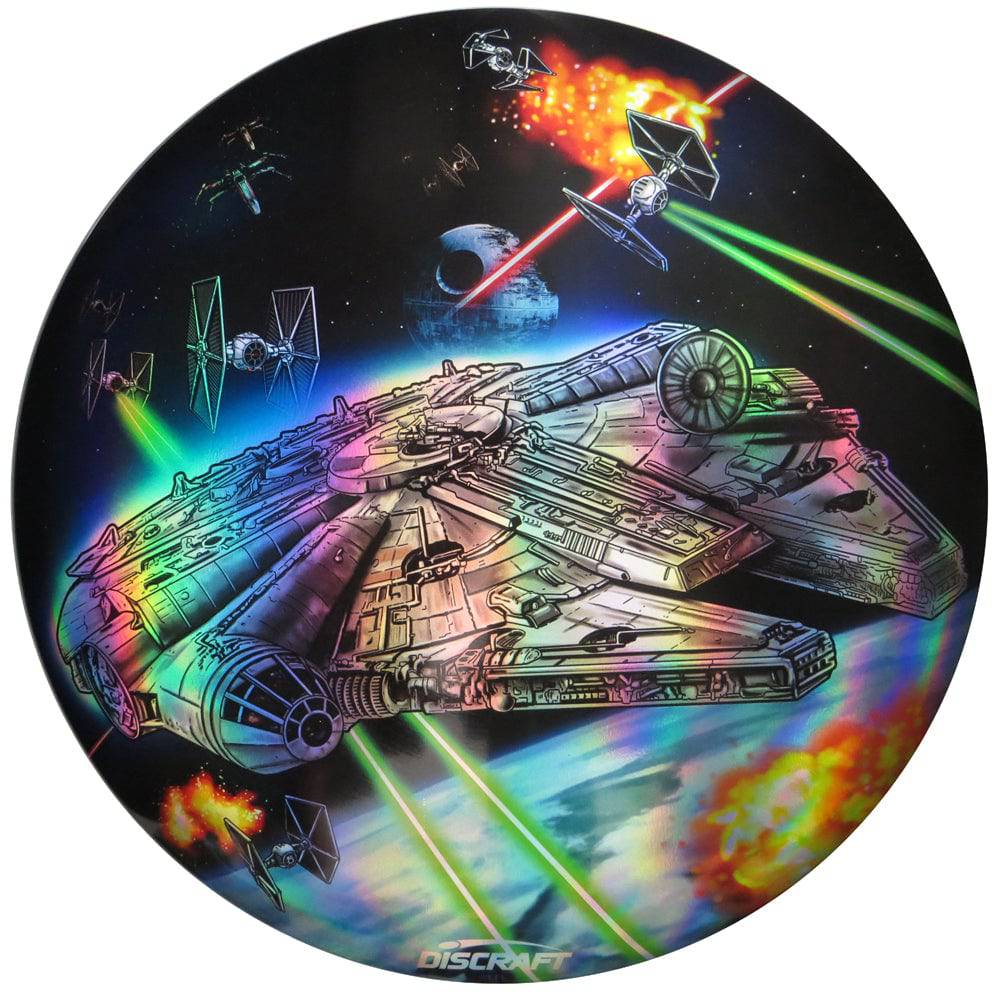 Discraft Golf Disc Discraft Star Wars Millennium Falcon Scene Full Foil SuperColor ESP Buzzz Midrange Golf Disc