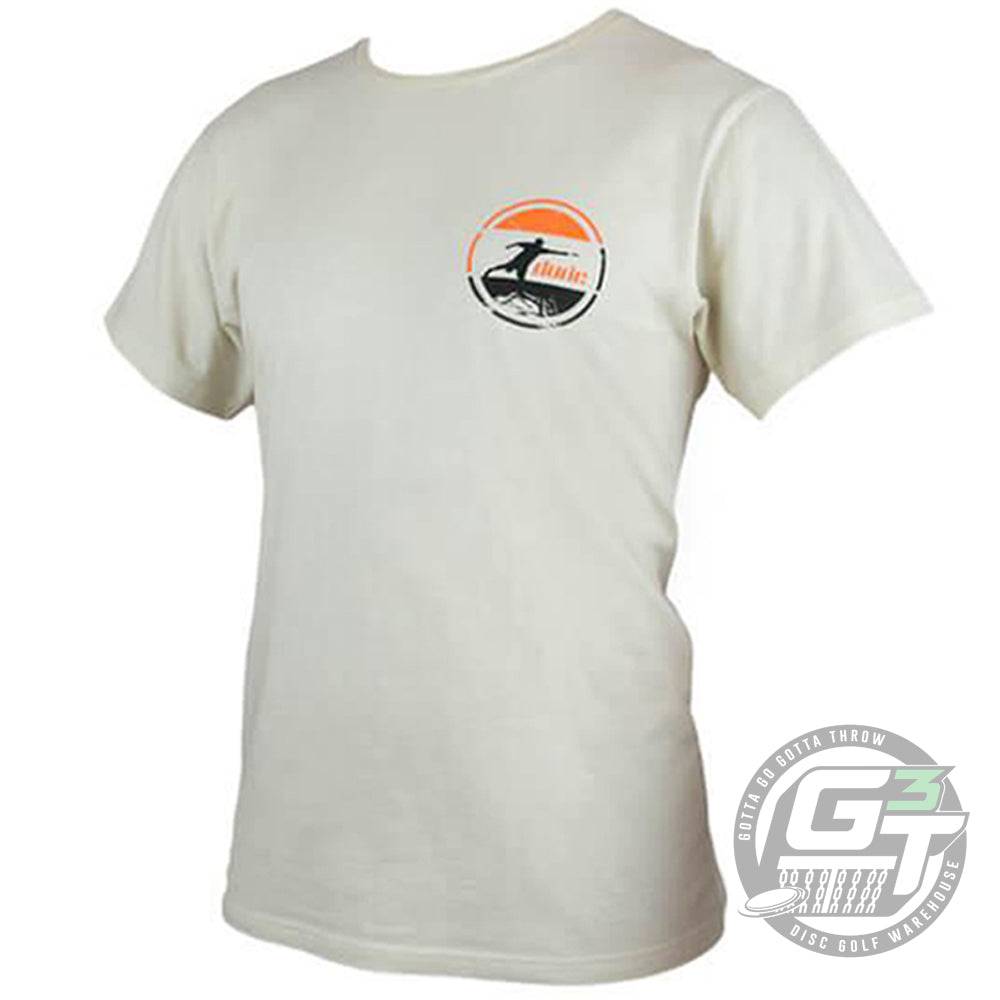 DUDE Arden Cotton Short Sleeve Disc Golf T-Shirt - Gotta Go Gotta Throw