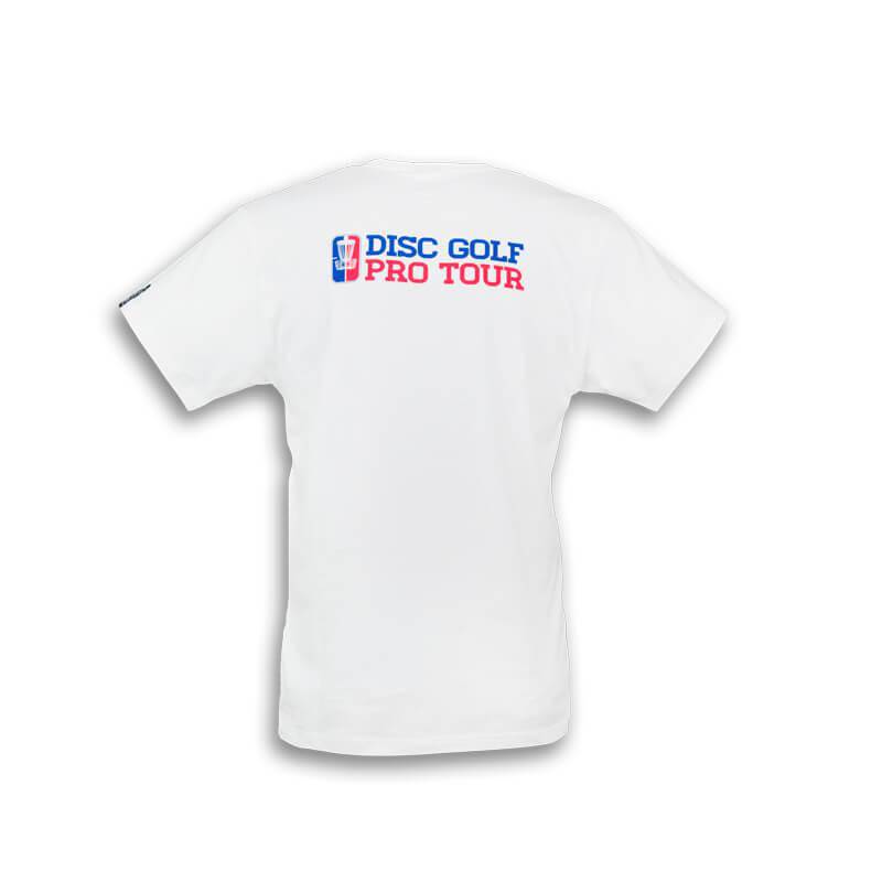 DUDE Disc Golf Pro Tour Cotton Short Sleeve Disc Golf T-Shirt - Gotta Go Gotta Throw