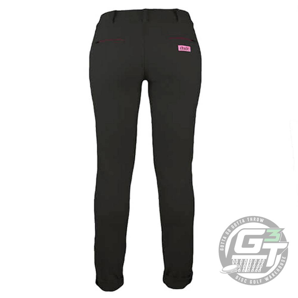 DUDE Ladies Disc Dacs Disc Golf Pants - Gotta Go Gotta Throw