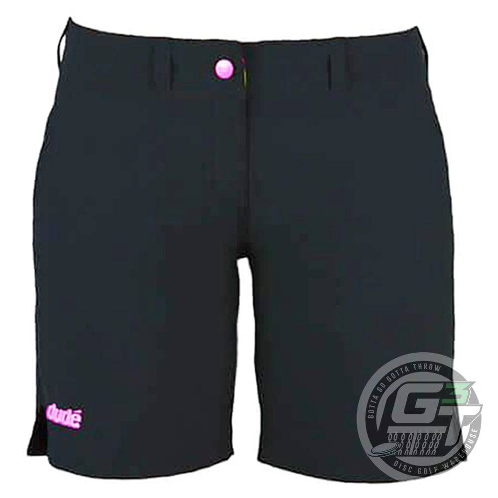 DUDE Ladies Pro 7" Inleg Disc Golf Shorts - Gotta Go Gotta Throw