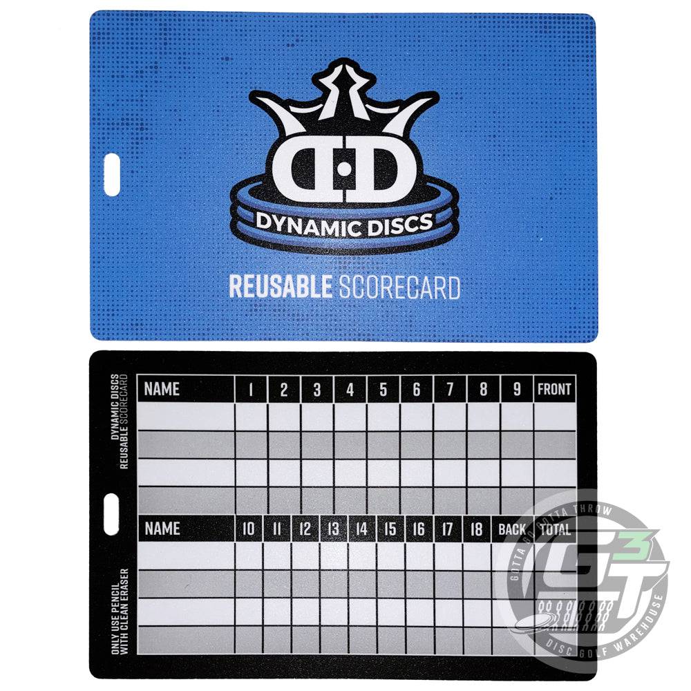 Dynamic Discs Accessory Dynamic Discs Reusable Disc Golf Scorecard