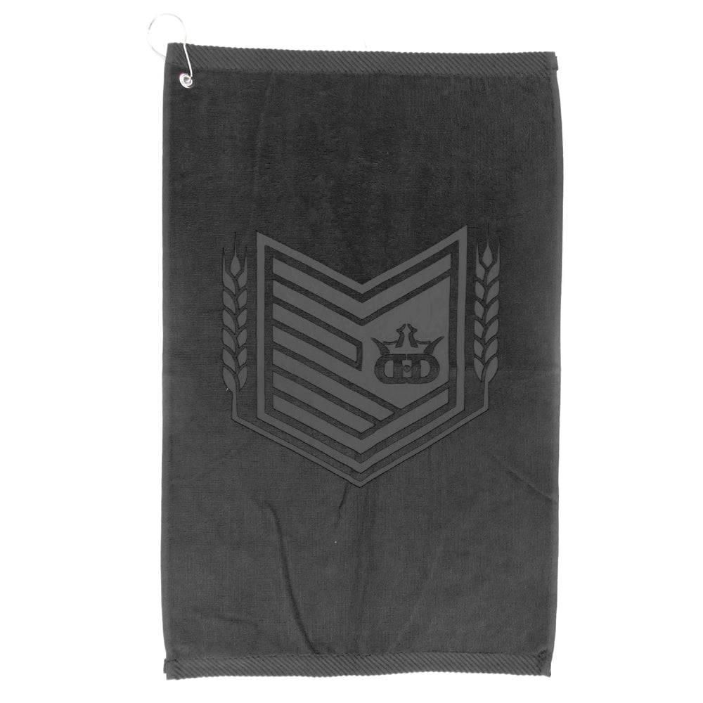 Dynamic Discs Accessory Black Dynamic Discs Wheat Shield Disc Golf Towel