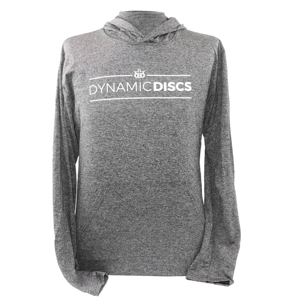 Dynamic Discs Apparel M / Heather Black Dynamic Discs Bold Performance Pullover Hooded Disc Golf Sweatshirt