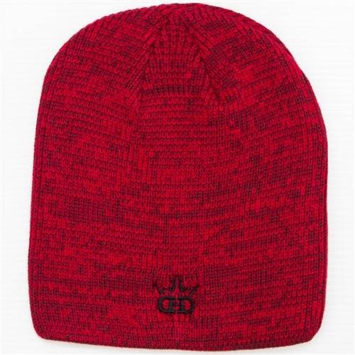 Dynamic Discs DD Logo Marled Knit Beanie Winter Disc Golf Hat - Gotta Go Gotta Throw