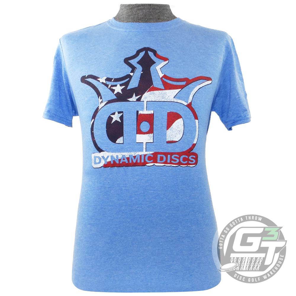 Dynamic Discs Apparel M / Blue Dynamic Discs Flag Short Sleeve Disc Golf T-Shirt
