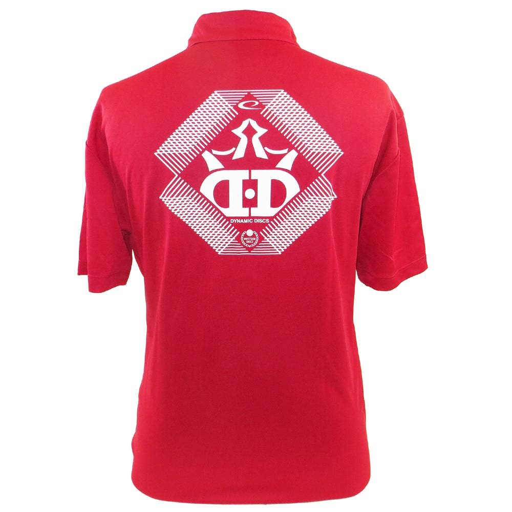 Dynamic Discs Lines of Sight Short Sleeve Performance Disc Golf Polo Shirt - Gotta Go Gotta Throw
