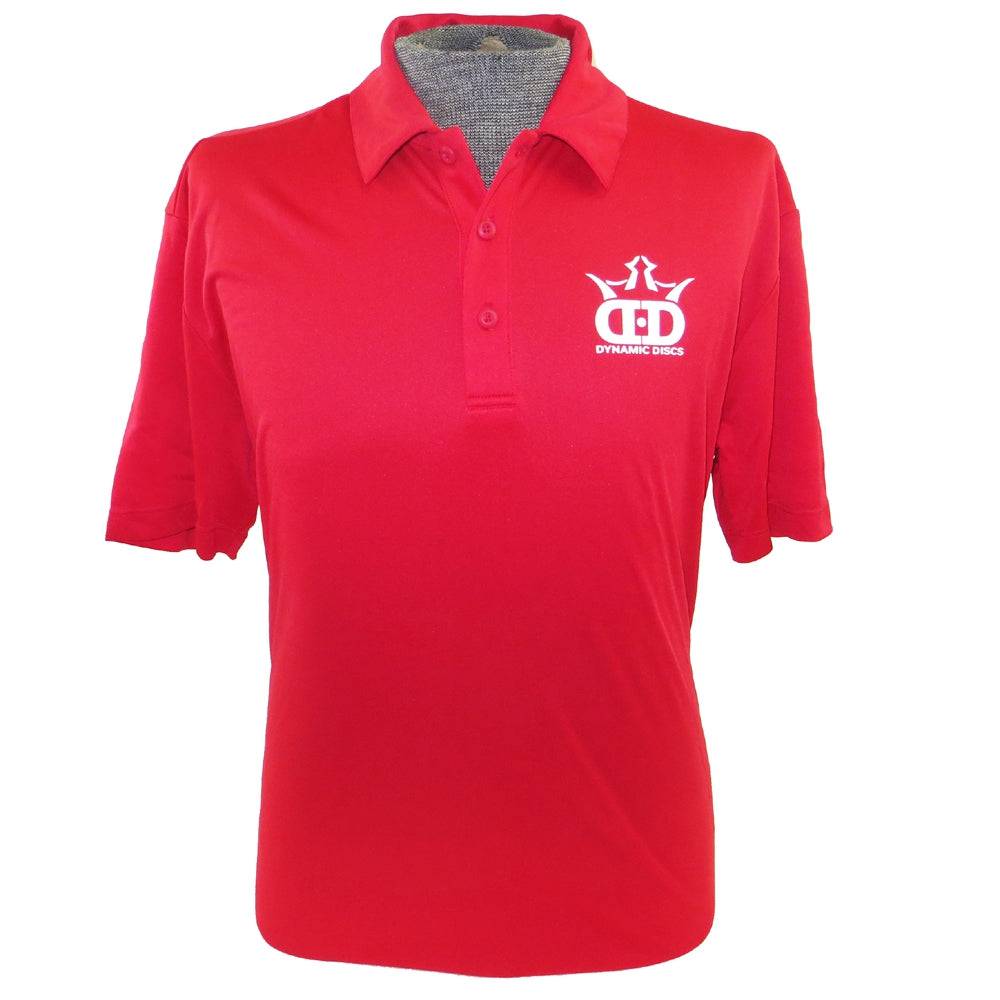Dynamic Discs Lines of Sight Short Sleeve Performance Disc Golf Polo Shirt - Gotta Go Gotta Throw
