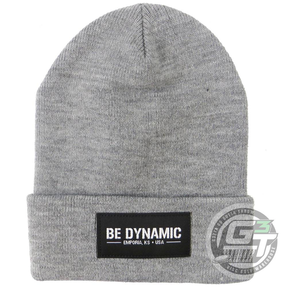 Dynamic Discs Apparel Heather Gray Dynamic Discs Patrol Cuff Knit Beanie Winter Disc Golf Hat