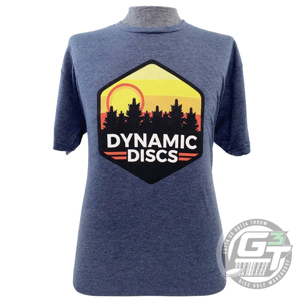 Dynamic Discs Sunset Hex Short Sleeve Disc Golf T-Shirt - Gotta Go Gotta Throw