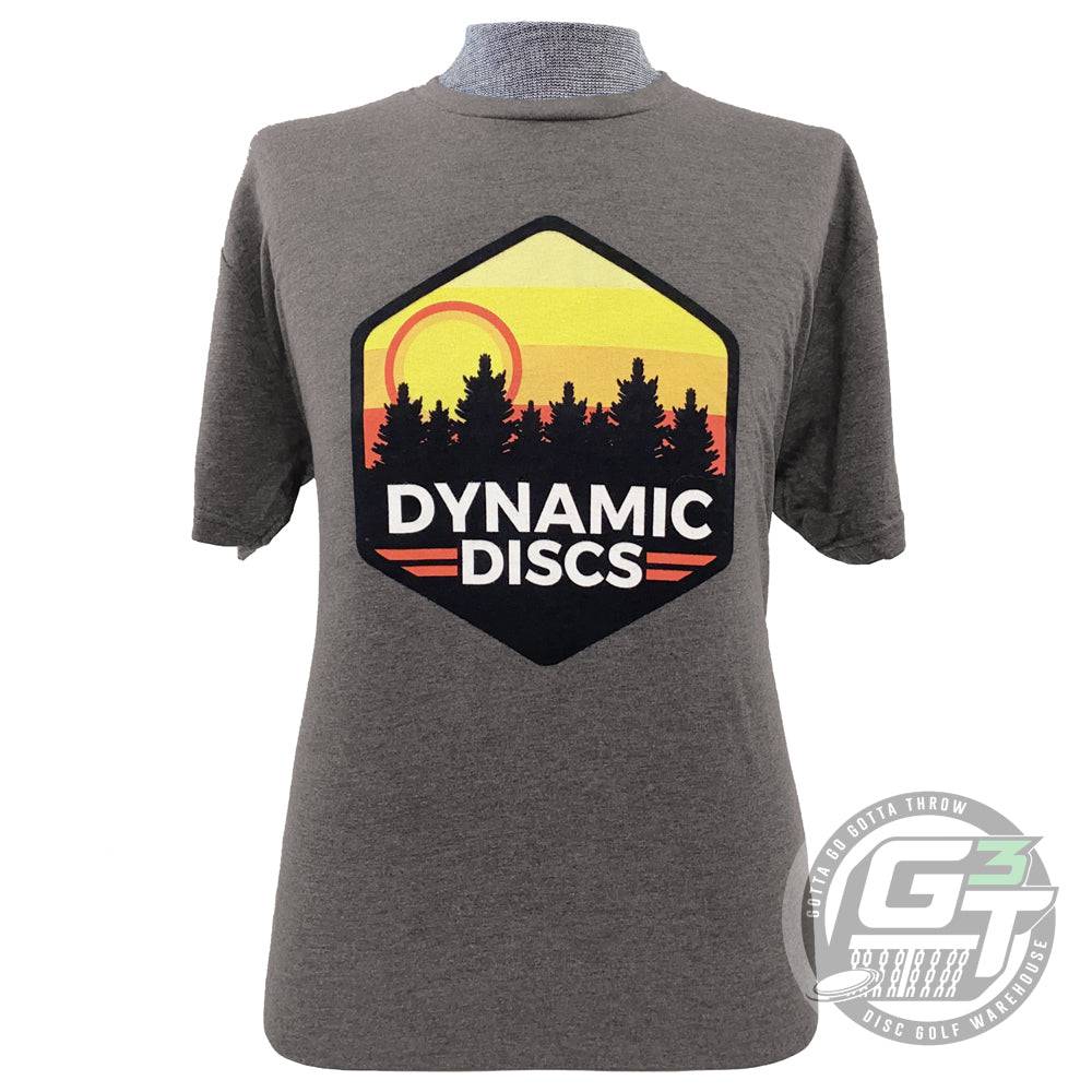 Dynamic Discs Sunset Hex Short Sleeve Disc Golf T-Shirt - Gotta Go Gotta Throw
