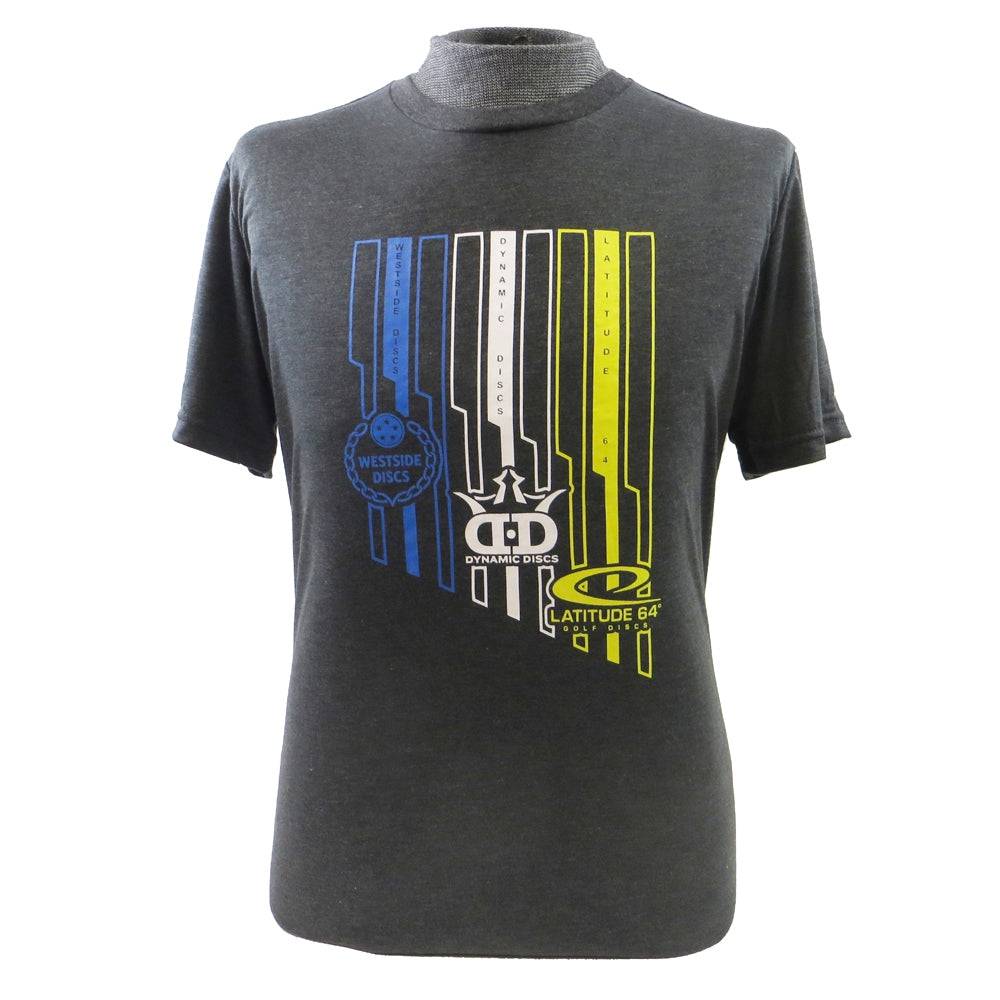 Dynamic Discs Tri-Fecta Trilogy Challenge Short Sleeve Disc Golf T-Shirt - Gotta Go Gotta Throw