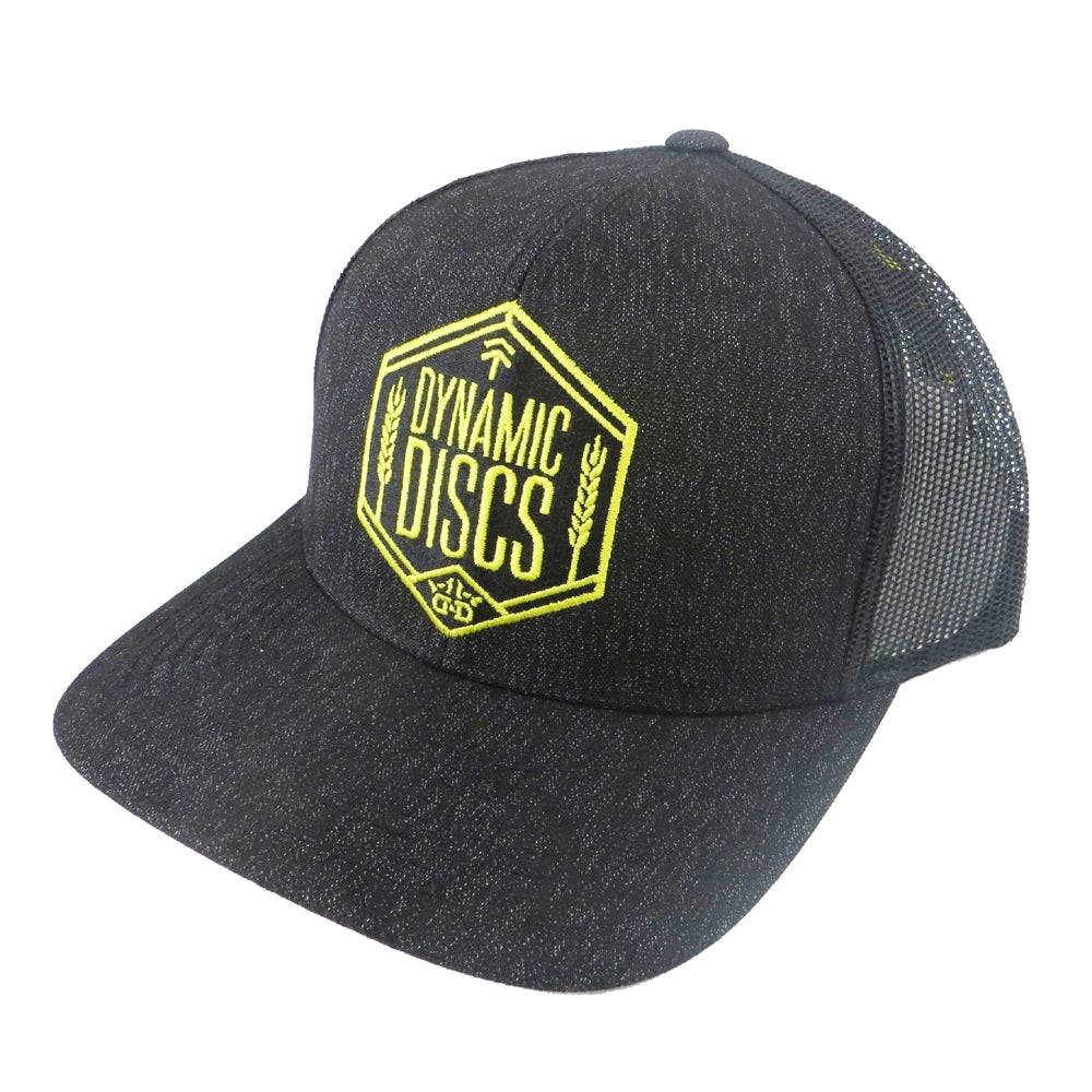 Dynamic Discs Wheat Shield Snapback Mesh Disc Golf Hat - Gotta Go Gotta Throw