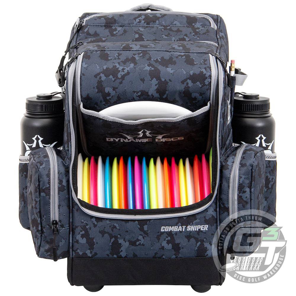 Dynamic Discs Bag Midnight Camo Dynamic Discs Limited Edition Combat Sniper Backpack Disc Golf Bag