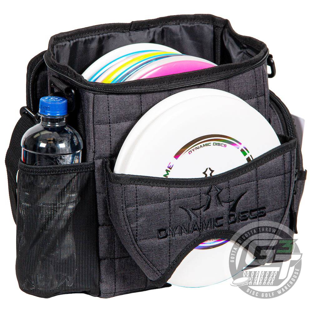 Dynamic Discs Bag Heather Charcoal Dynamic Discs Sniper Messenger Disc Golf Bag
