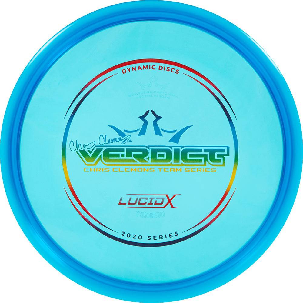 Dynamic Discs Golf Disc Dynamic Discs Limited Edition 2020 Team Series Chris Clemons Lucid-X Verdict Midrange Golf Disc