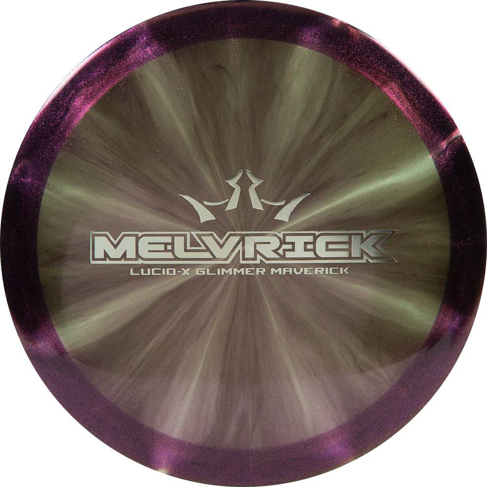 Dynamic Discs Golf Disc Dynamic Discs Limited Edition 2020 Team Series Zach Melton Glimmer Lucid-X Maverick Fairway Driver Golf Disc