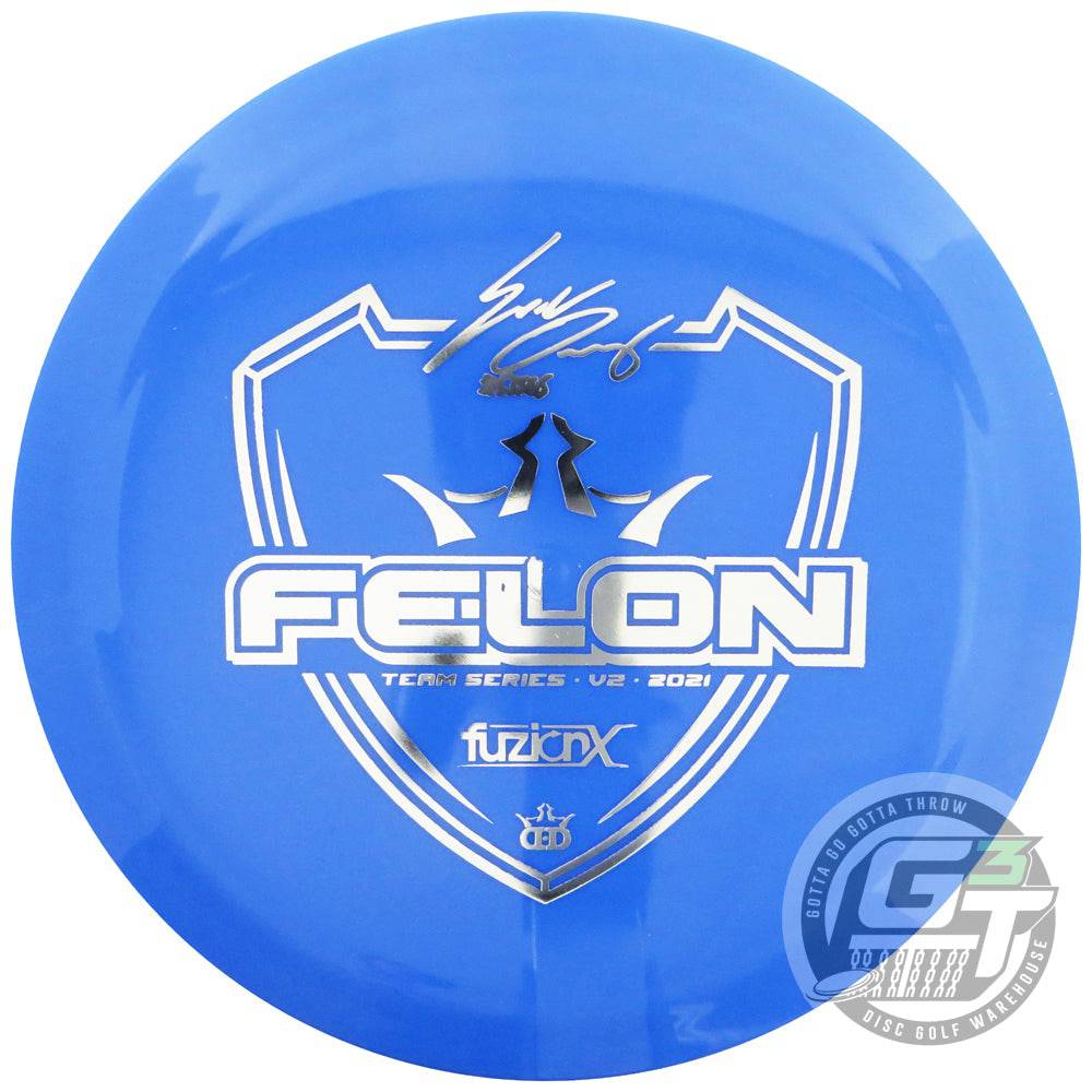 Dynamic Discs Golf Disc Dynamic Discs Limited Edition 2021 Team Series V2 Eric Oakley Fuzion-X Felon Fairway Driver Golf Disc
