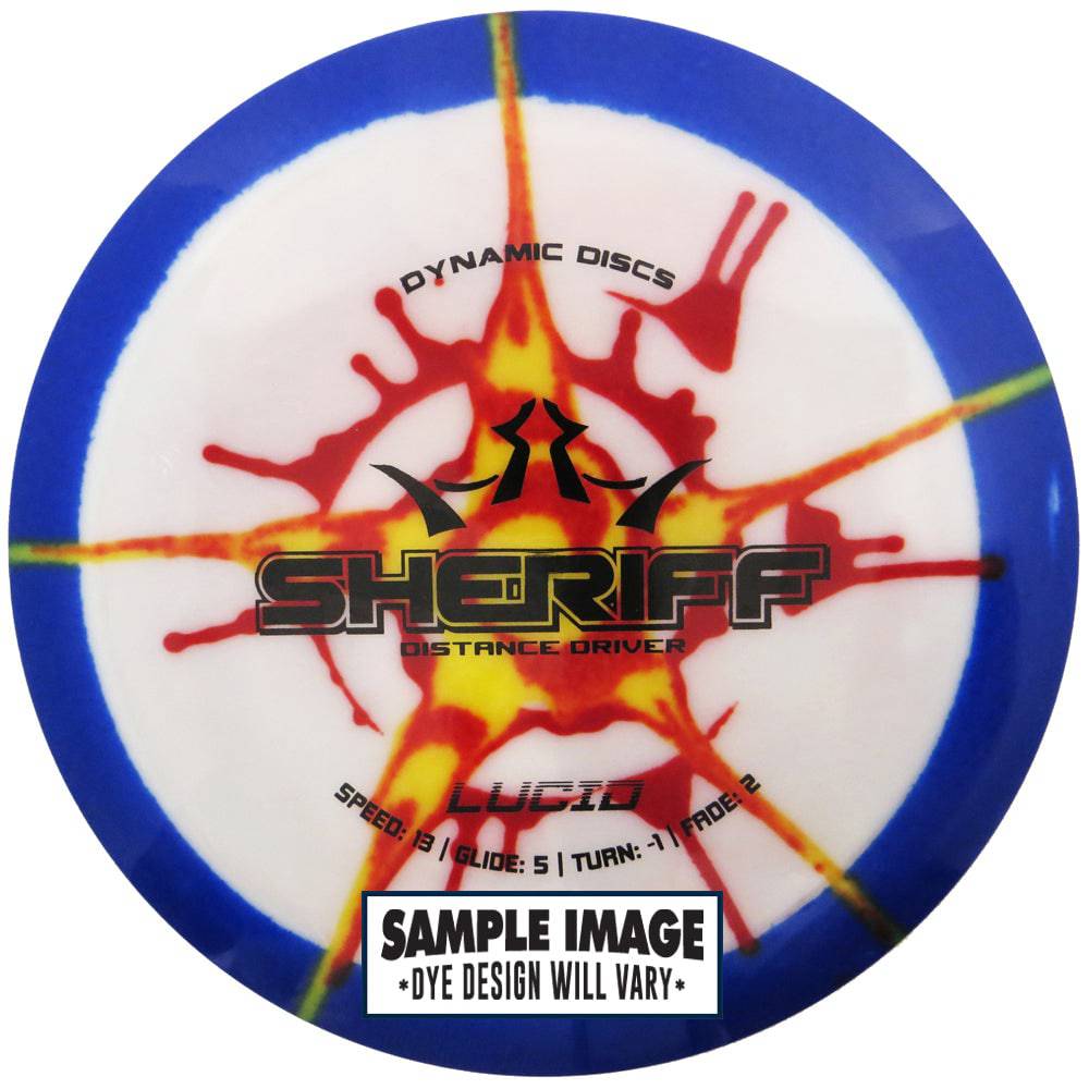 Dynamic Discs Golf Disc Dynamic Discs MyDye Hybrid Sheriff Distance Driver Golf Disc