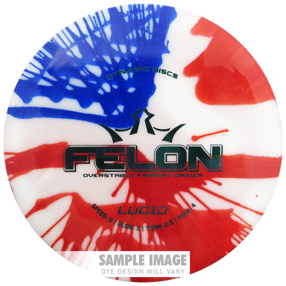 Dynamic Discs Golf Disc Dynamic Discs MyDye Lucid Felon Fairway Driver Golf Disc