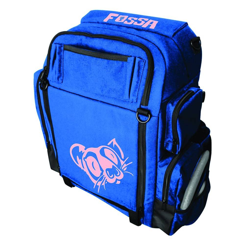 Fossa Bag Blue / Pink Fossa Zany Pro "Pro-Z" Backpack Disc Golf Bag