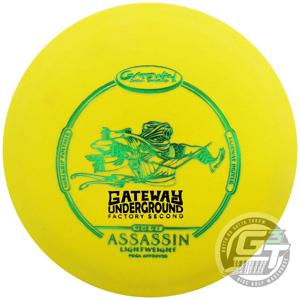 Gateway Disc Sports Golf Disc Gateway Factory Second Sure Grip Assassin Fairway Driver Golf Disc