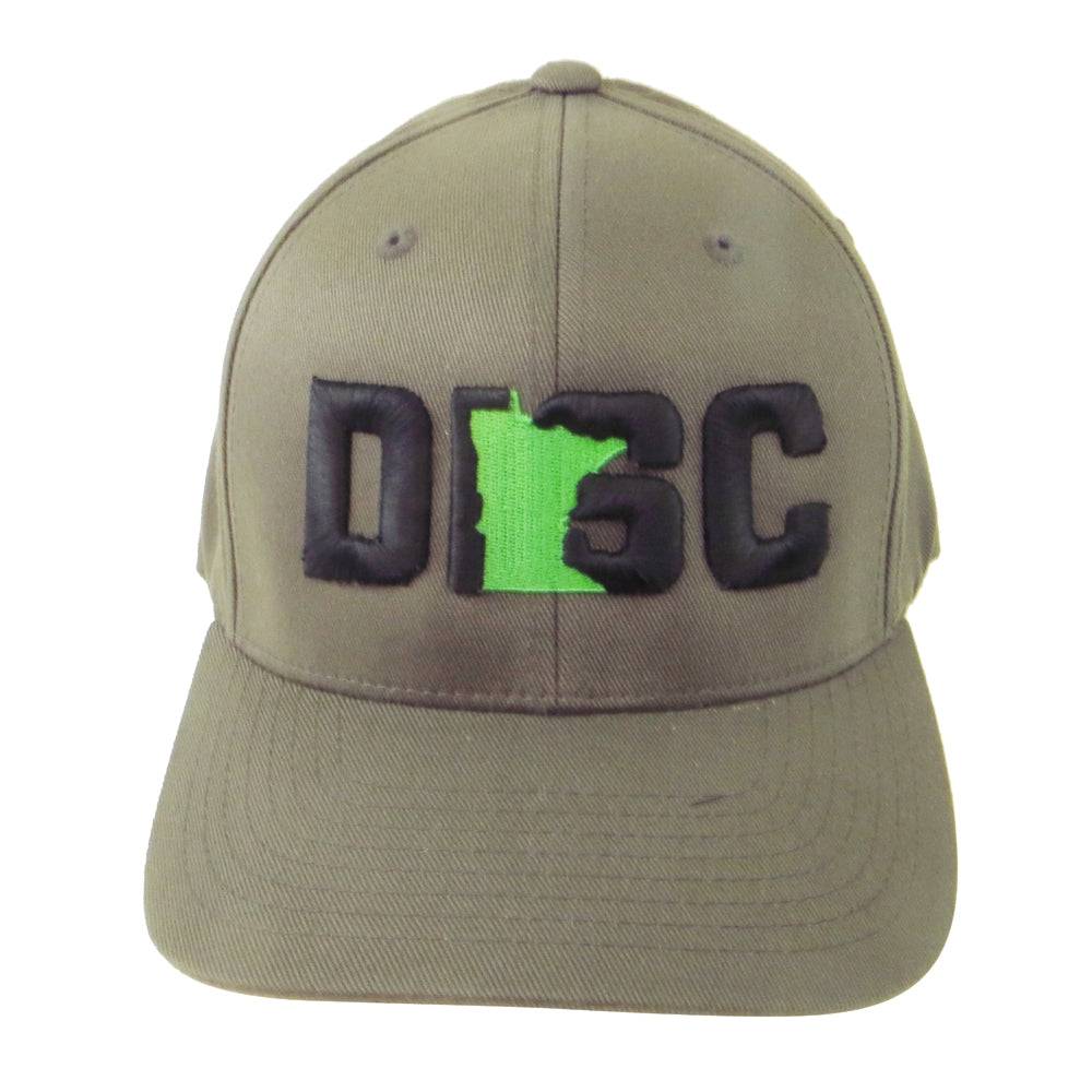 Gotta Go Gotta Throw Minnesota Disc Curved Bill FlexFit Disc Golf Hat - Gotta Go Gotta Throw