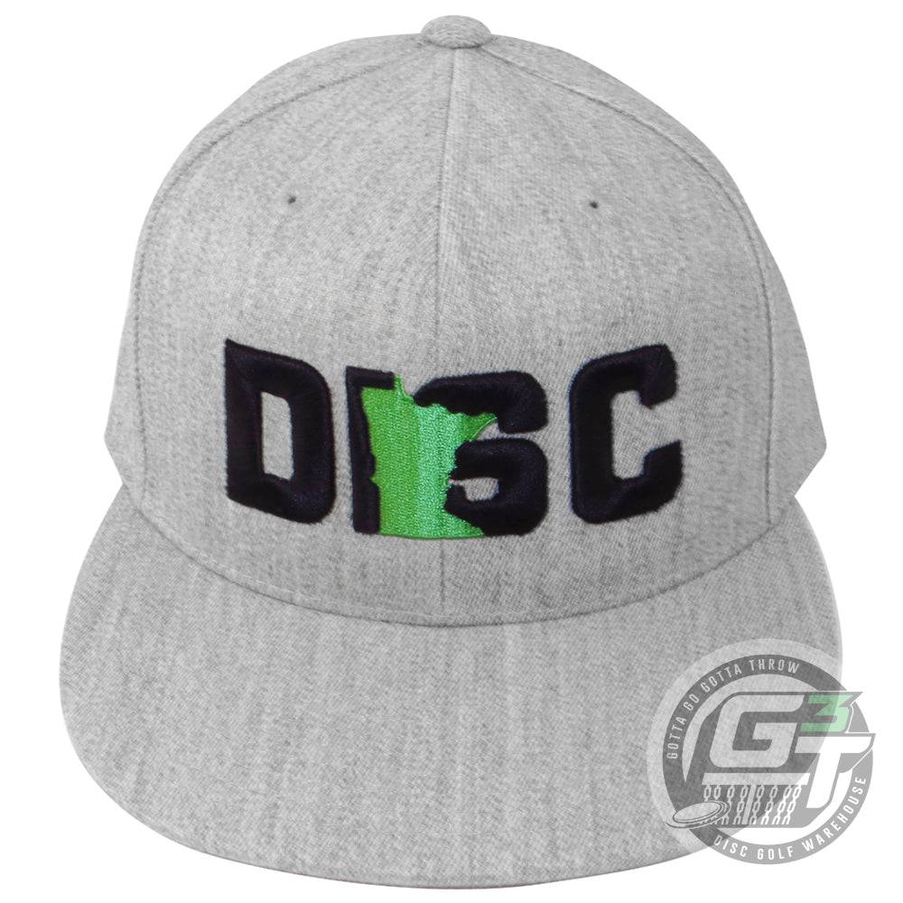 Gotta Go Gotta Throw Minnesota Disc Flat Bill FlexFit Disc Golf Hat - Gotta Go Gotta Throw