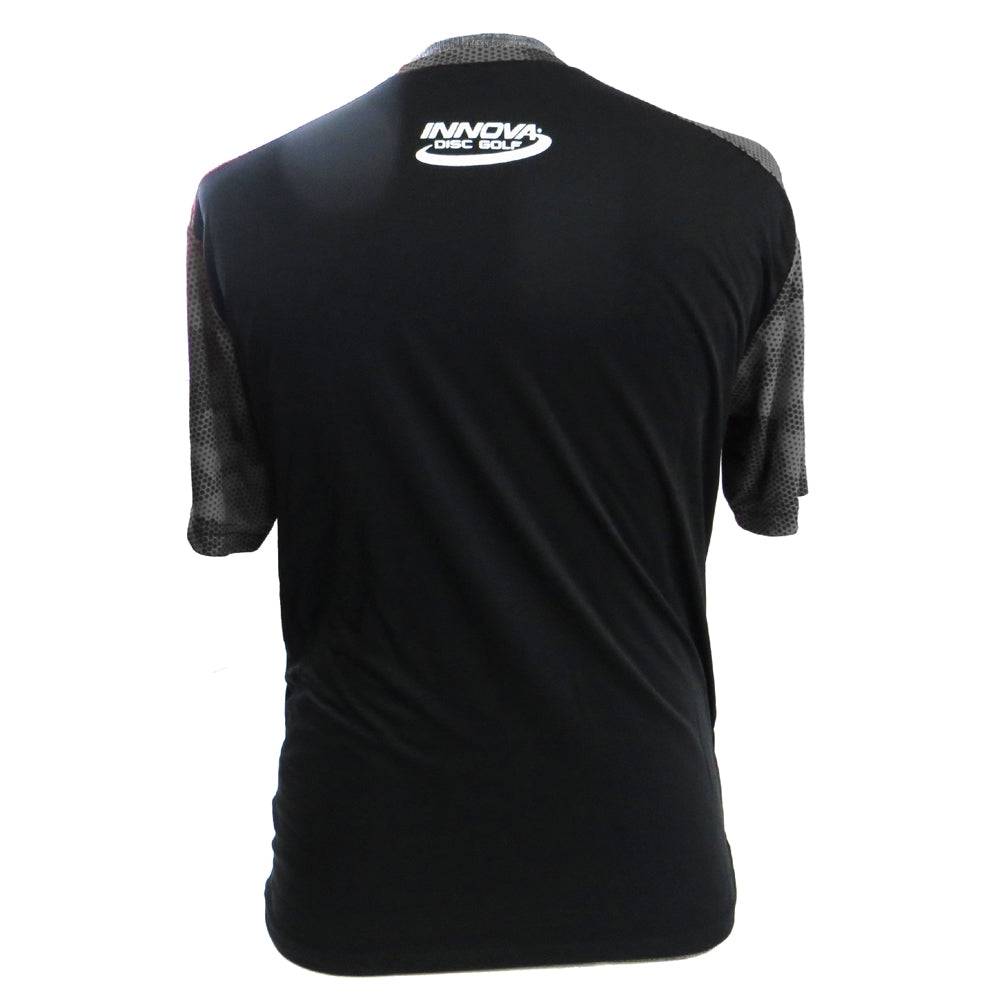 Innova Rising Star Hex Camo Short Sleeve Performance Disc Golf Jersey - Gotta Go Gotta Throw