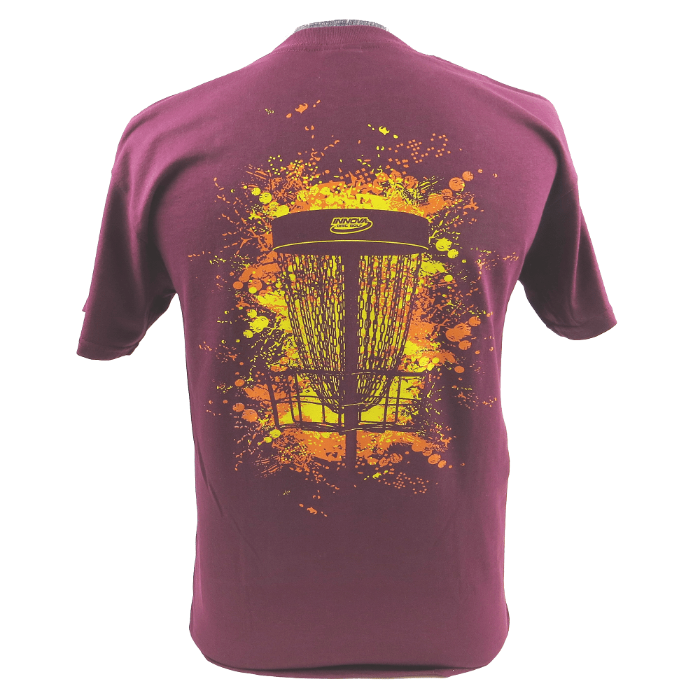 Innova Splash Basket Short Sleeve Disc Golf T-Shirt - Gotta Go Gotta Throw