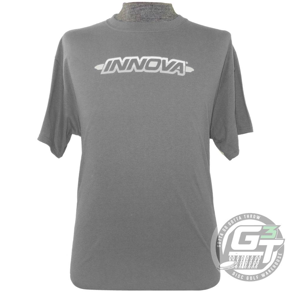 Innova Striped Bar Logo Short Sleeve Disc Golf T-Shirt - Gotta Go Gotta Throw
