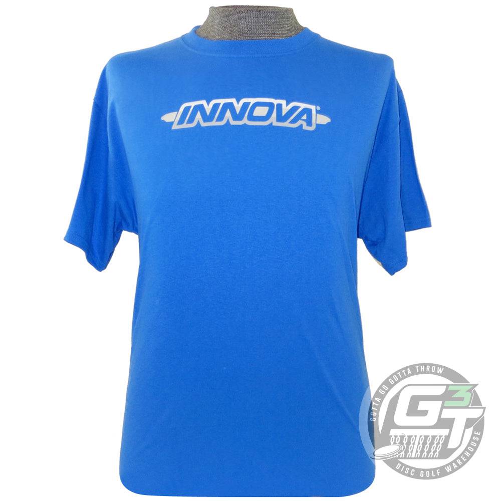 Innova Striped Bar Logo Short Sleeve Disc Golf T-Shirt - Gotta Go Gotta Throw