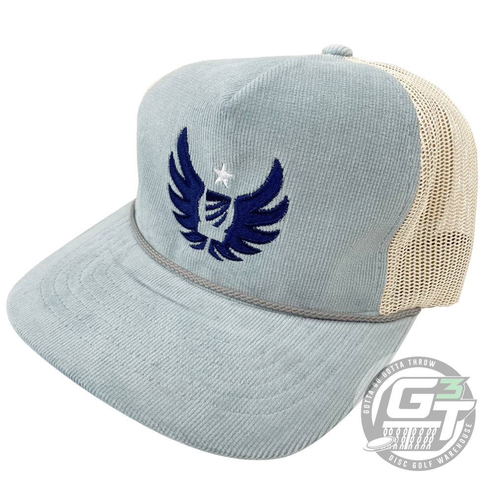 Innova Apparel Light Blue / Gray Innova The ROY Adjustable Mesh Disc Golf Hat