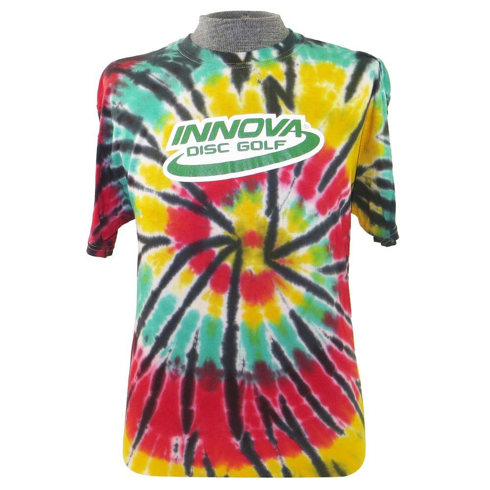 Innova Tie-Dye Logo Short Sleeve Disc Golf T-Shirt - Gotta Go Gotta Throw