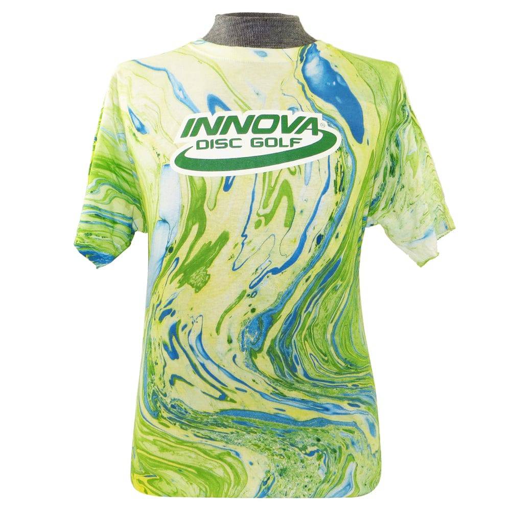 Innova Tie-Dye Logo Short Sleeve Disc Golf T-Shirt - Gotta Go Gotta Throw